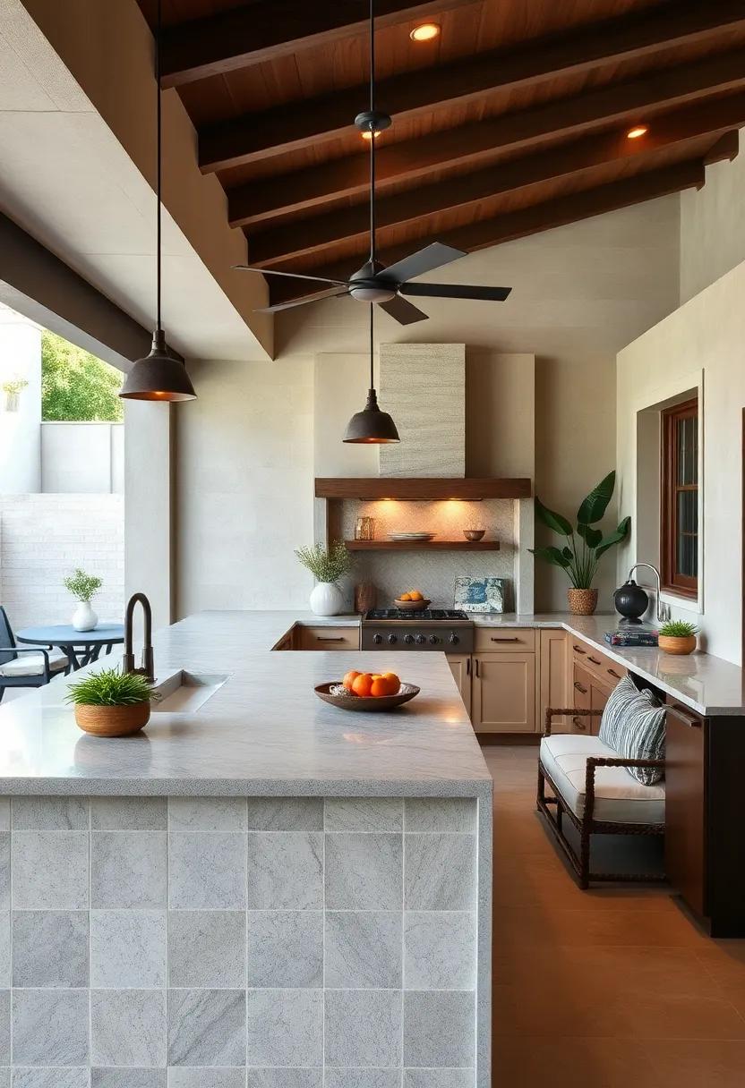 Tile Countertops: Offering⁢ endless design possibilities, tile countertops allow you‌ to create vibrant patterns or rustic finishes with ease