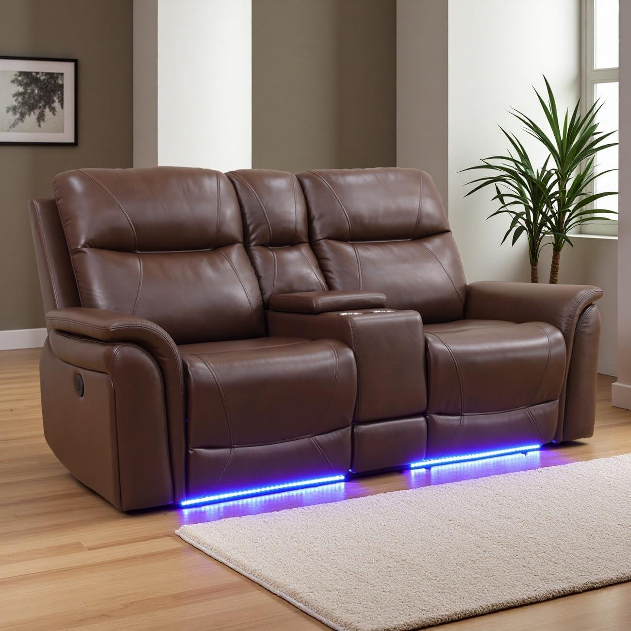 Power Recliner Loveseat Comfort Meets Smart Living Design