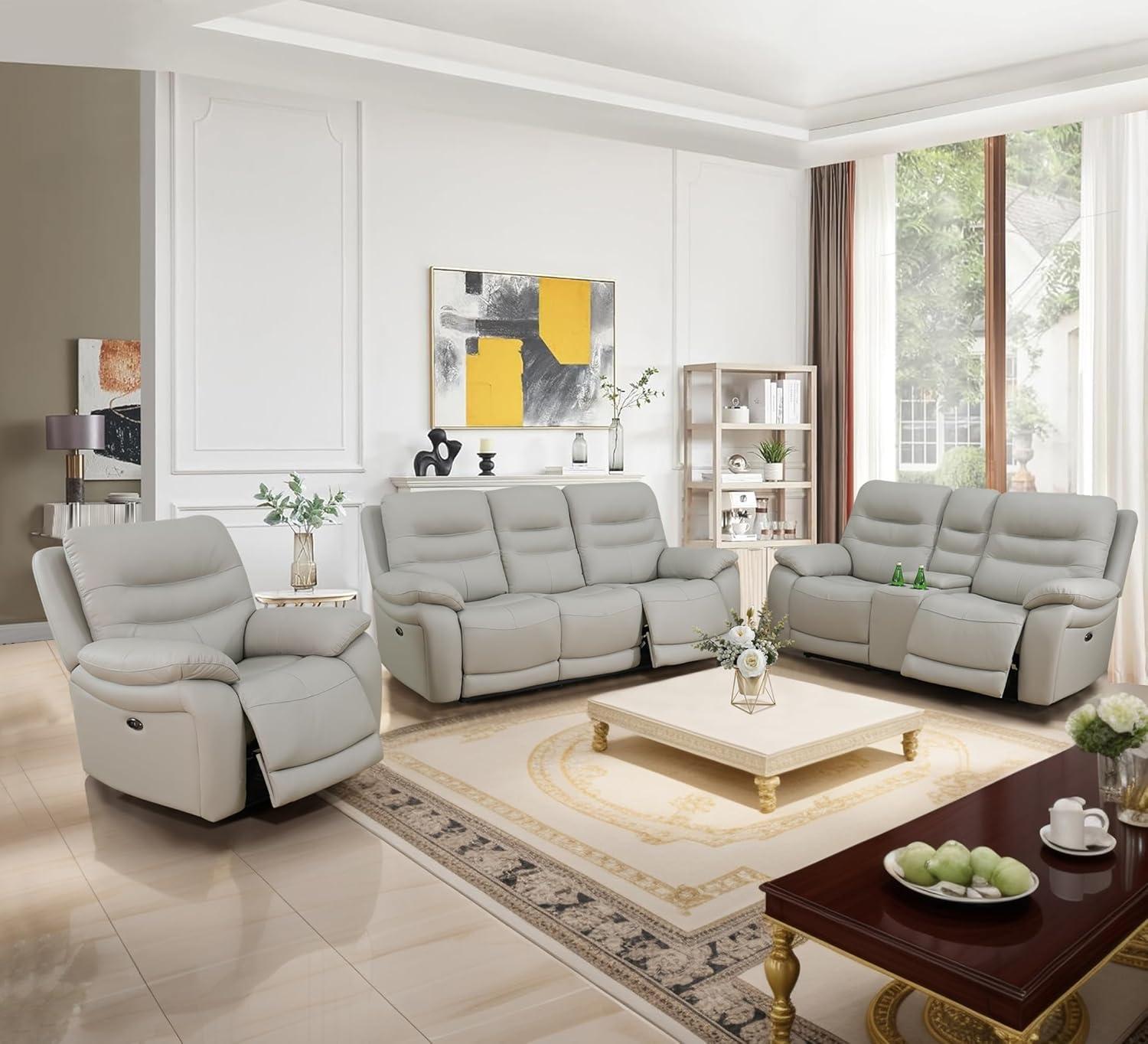Relax And Recharge Exploring The Power Recliner Sofa Set Features