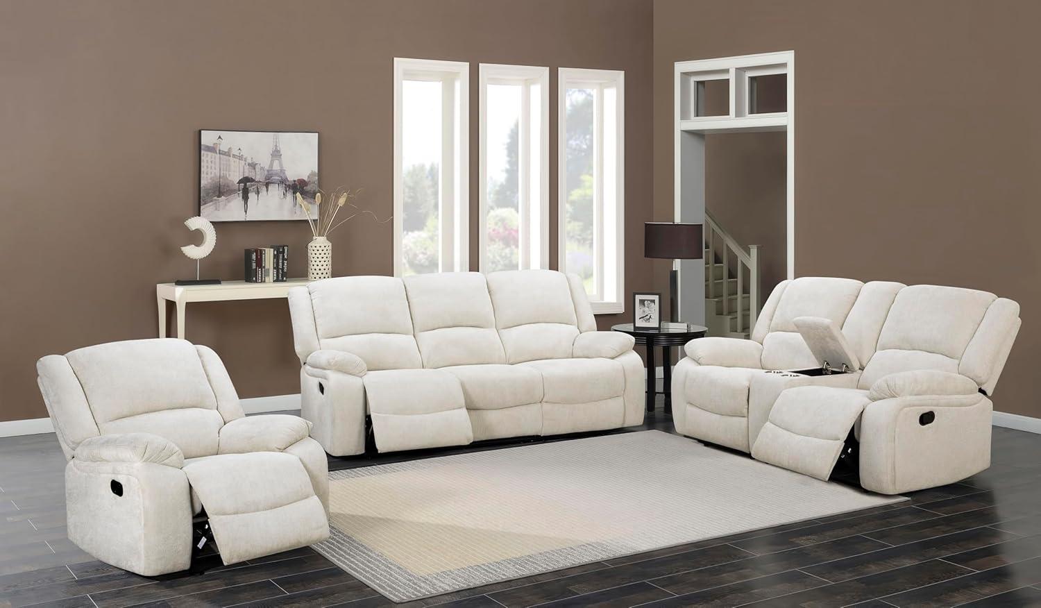 Relaxing In Style Exploring The Roundhill Blitz Reclining Set