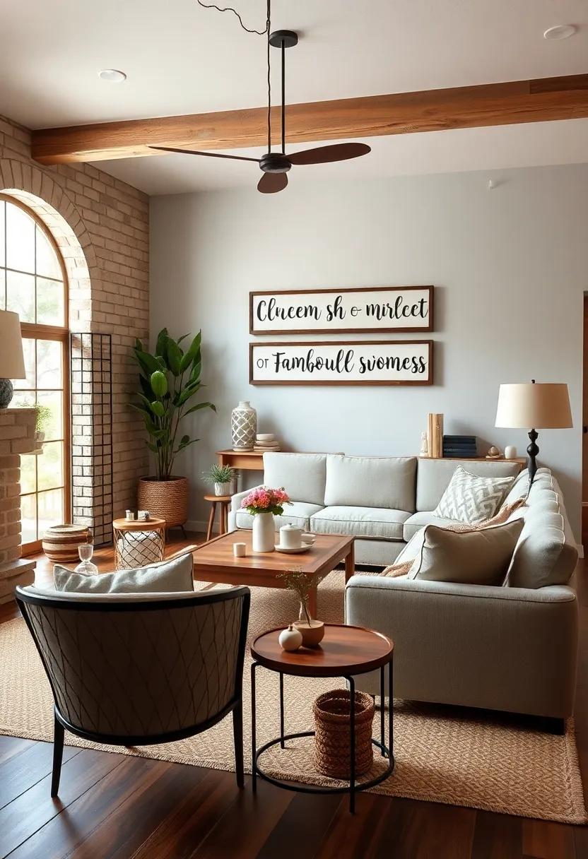 Hand-Painted Signage with Farmhouse Sayings