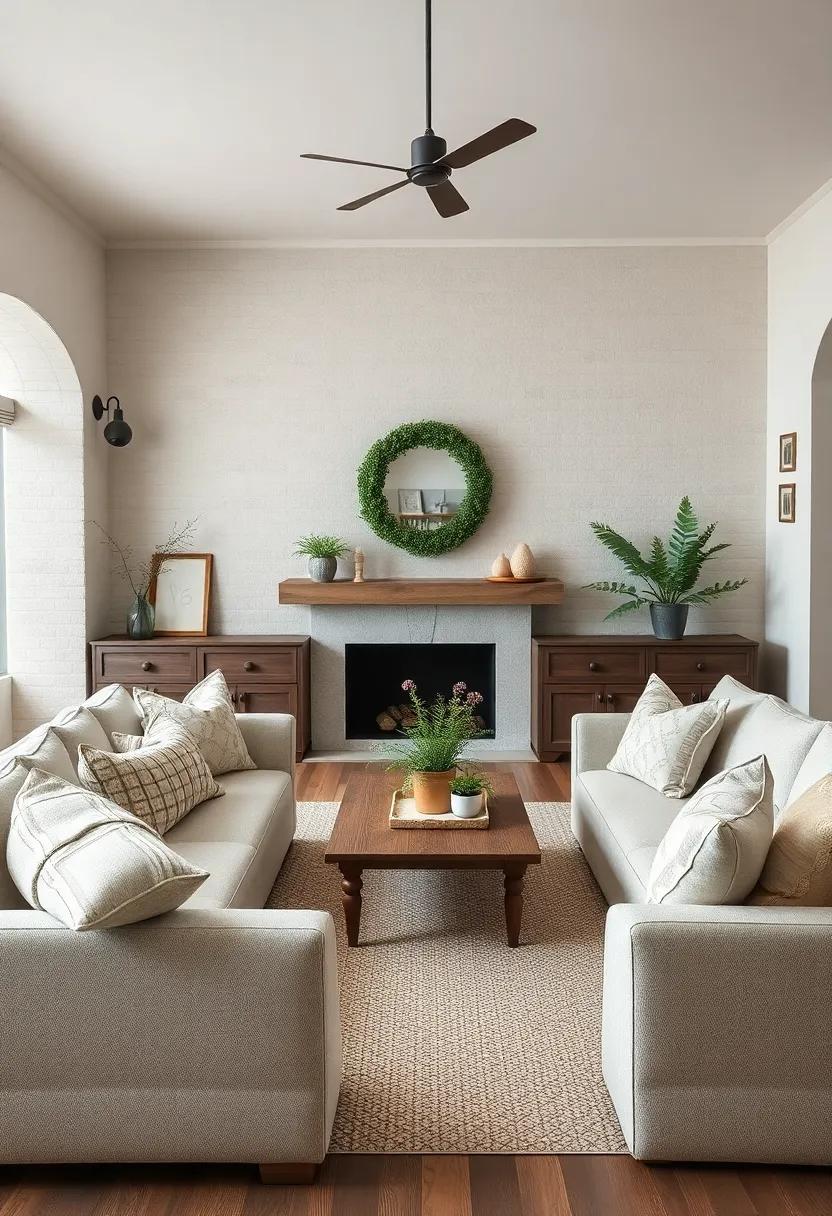 Wool and Cotton Throw Pillows with Simple Patterns