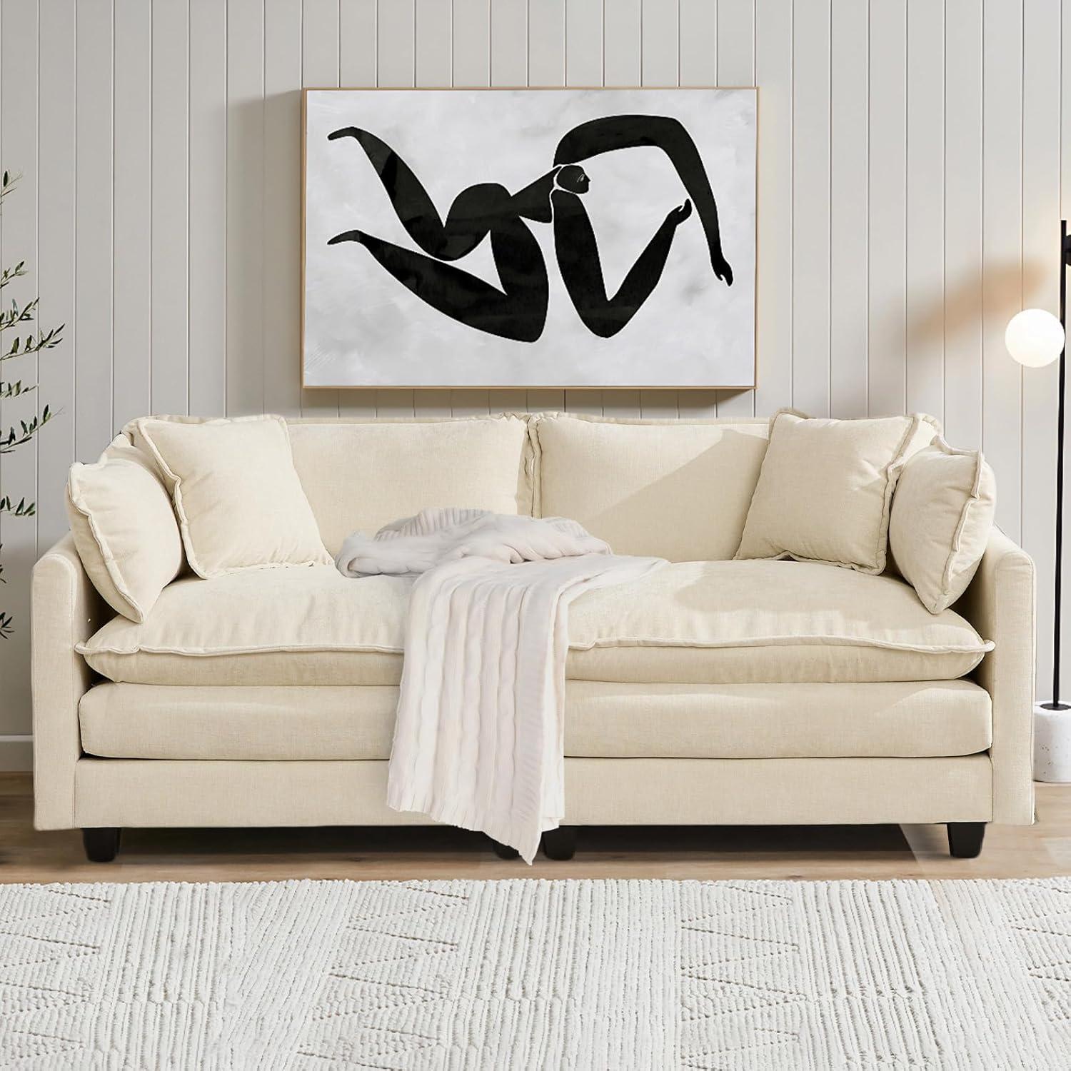 Soarflash Chenille Sofa Comfort Style And Easy Assembly Explored