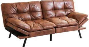 Space Saving Luxury Memory Foam Loveseat That Transforms Effortlessly