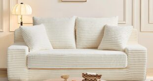 Space Savvy Comfort Exploring The 709 Flannel Loveseat Sofa