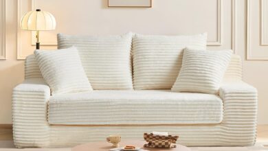 Space Savvy Comfort Exploring The 709 Flannel Loveseat Sofa