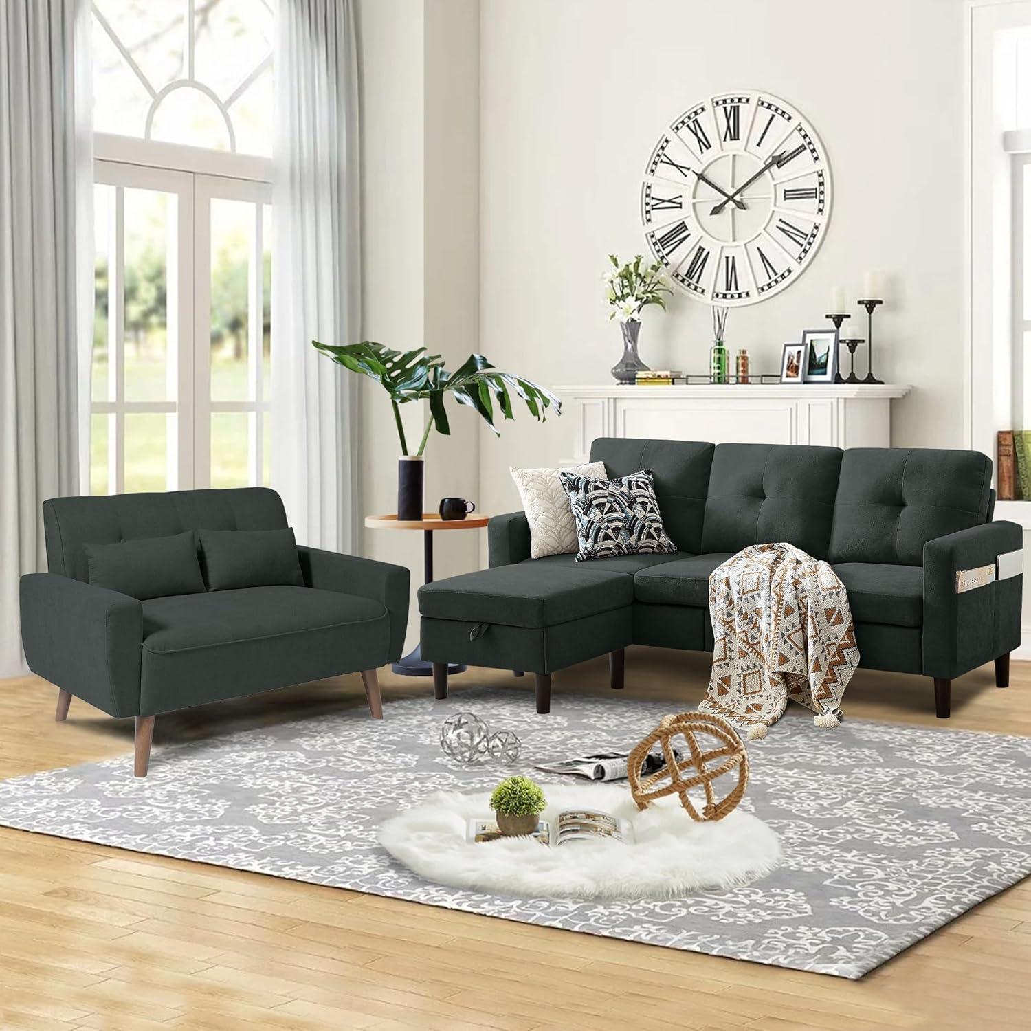 Spacious Comfort And Style Our Take On A Versatile Sofa Set