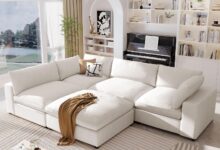 Spacious Comfort Meets Style Exploring The Oversized Modular L Shaped Sofa