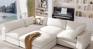 Spacious Comfort Meets Style Exploring The Oversized Modular L Shaped Sofa