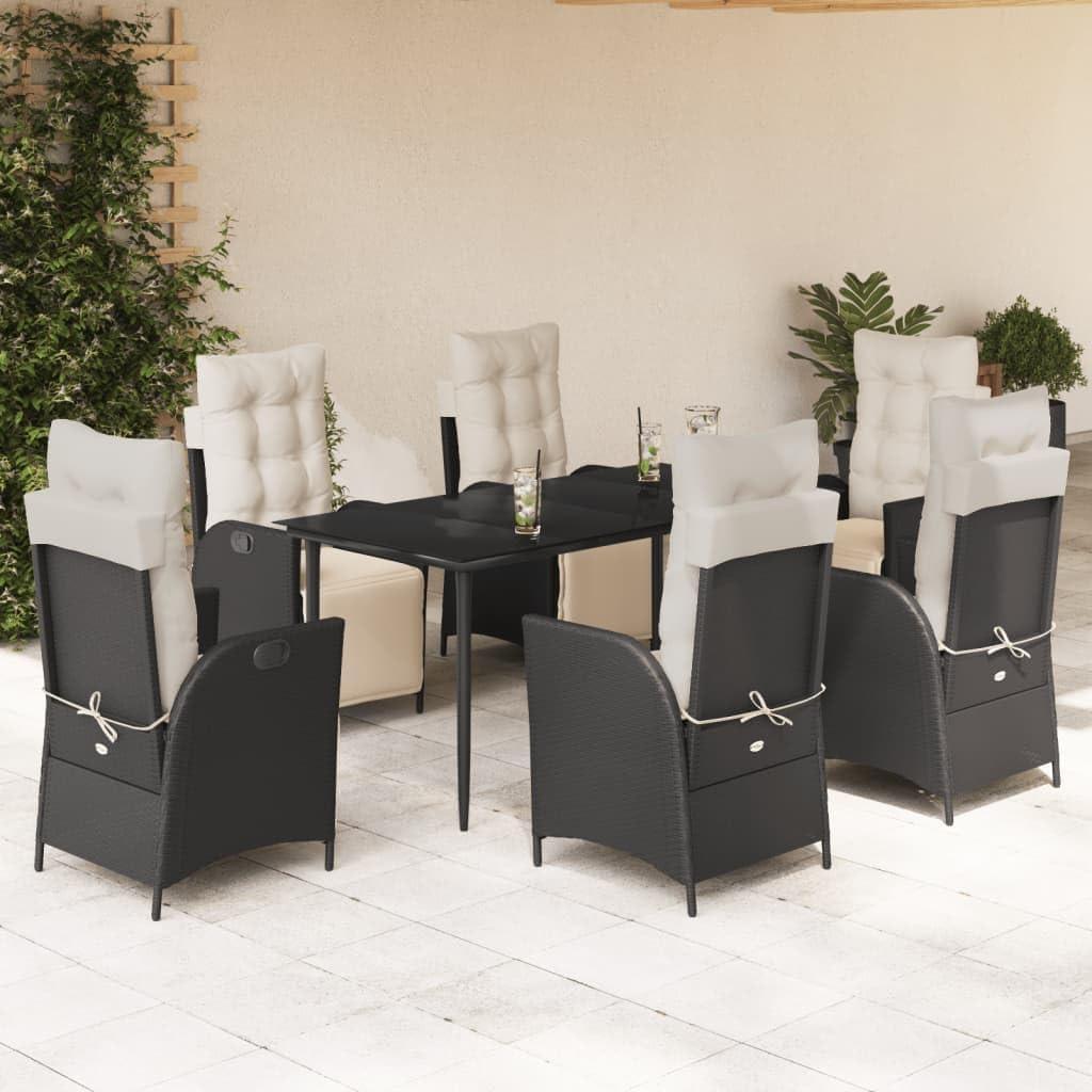Spacious Comfort Meets Style In This 7 Piece Garden Set