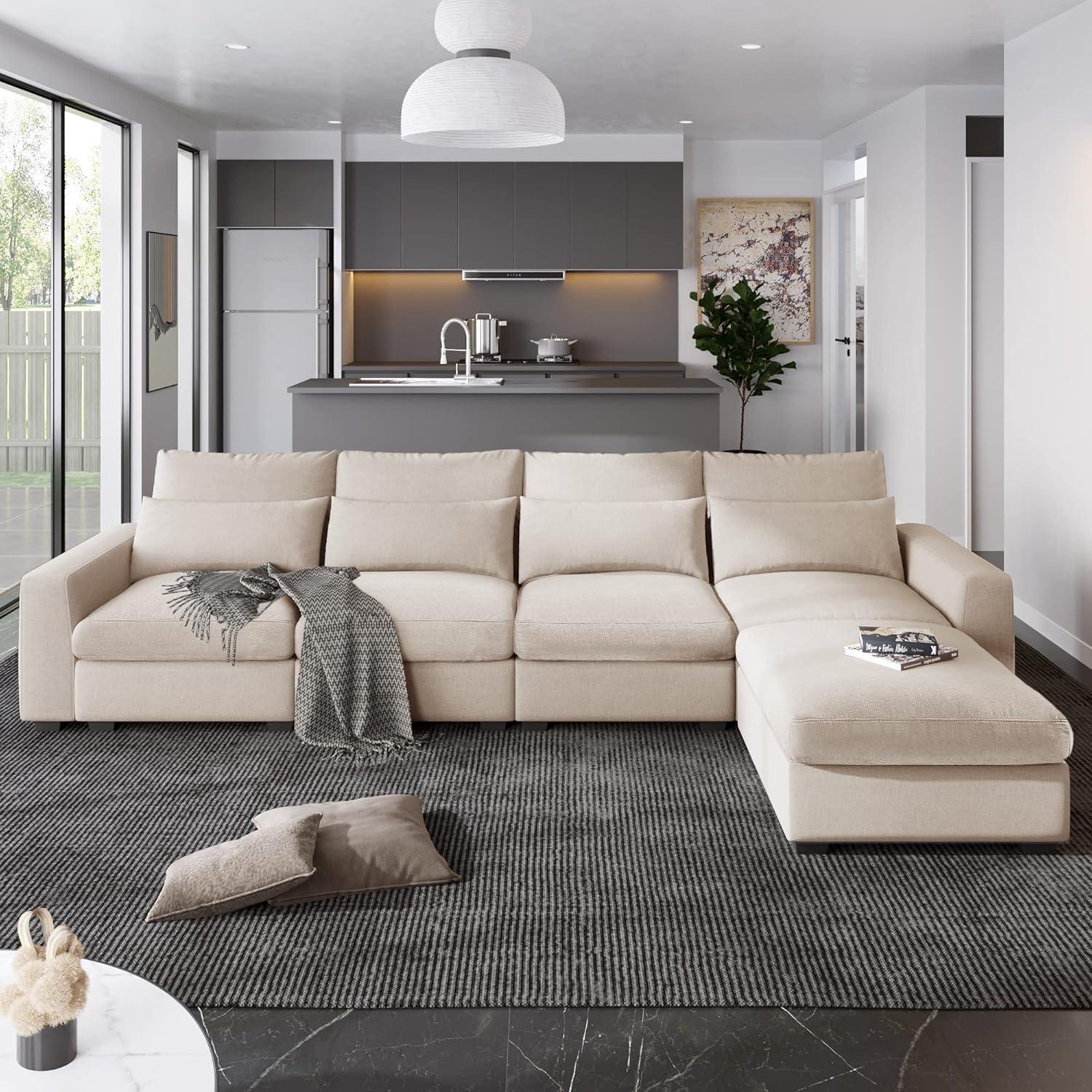 Spacious Comfort Meets Style Our Take On The Modern L Shape Sofa