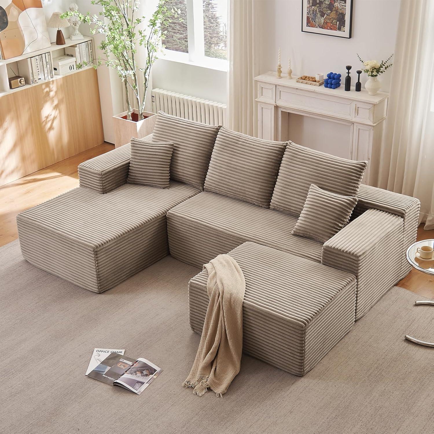 Spacious Soft And Stylish Exploring A Modular Cloud Couch