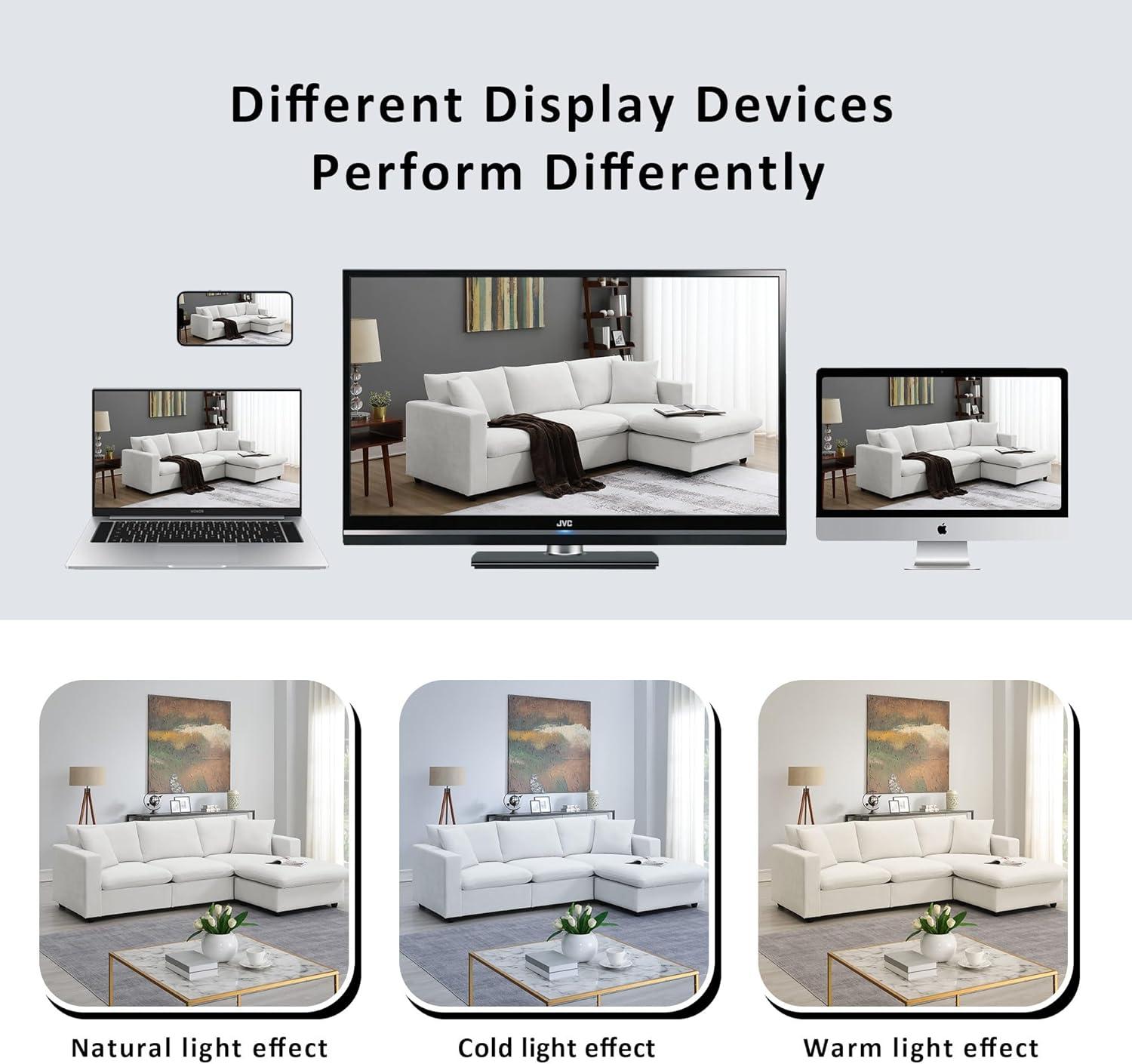 Spacious & Stylish: Exploring the 101*66 Modern Sectional Sofa