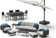 Spending Time Outdoors Exploring The Portofino 15 Piece Patio Set