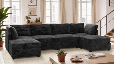 Sprawling Comfort Meets Style In This Modular Sectional Sofa