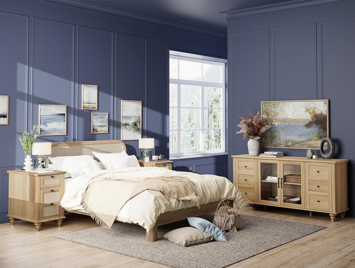 Streamlining Living Rooms: Exploring WAMPAT's Modern TV Stand Set