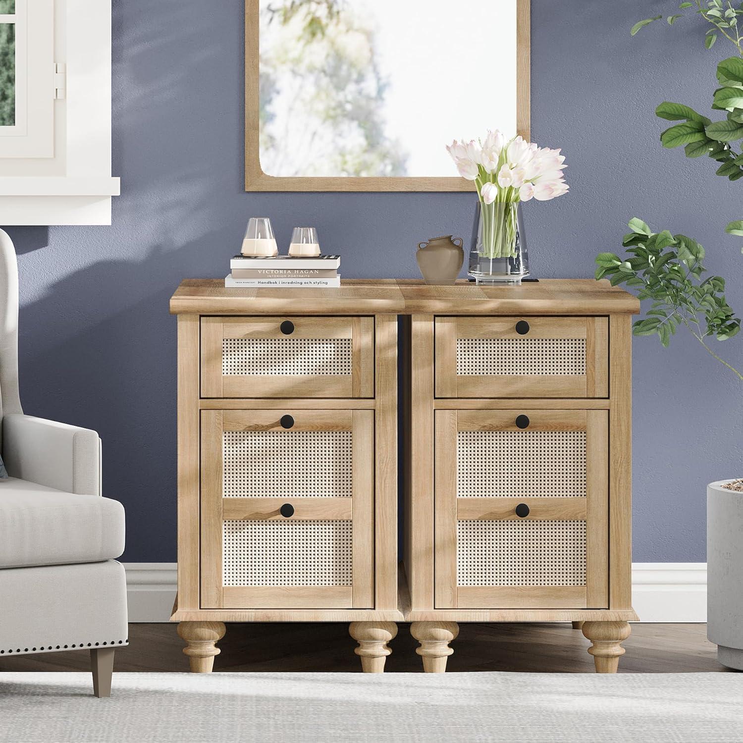 Streamlining Living Rooms: Exploring WAMPAT's Modern TV Stand Set