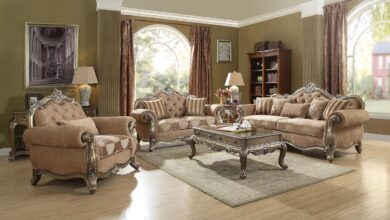 Timeless Elegance Exploring A Vintage Oak Living Room Set