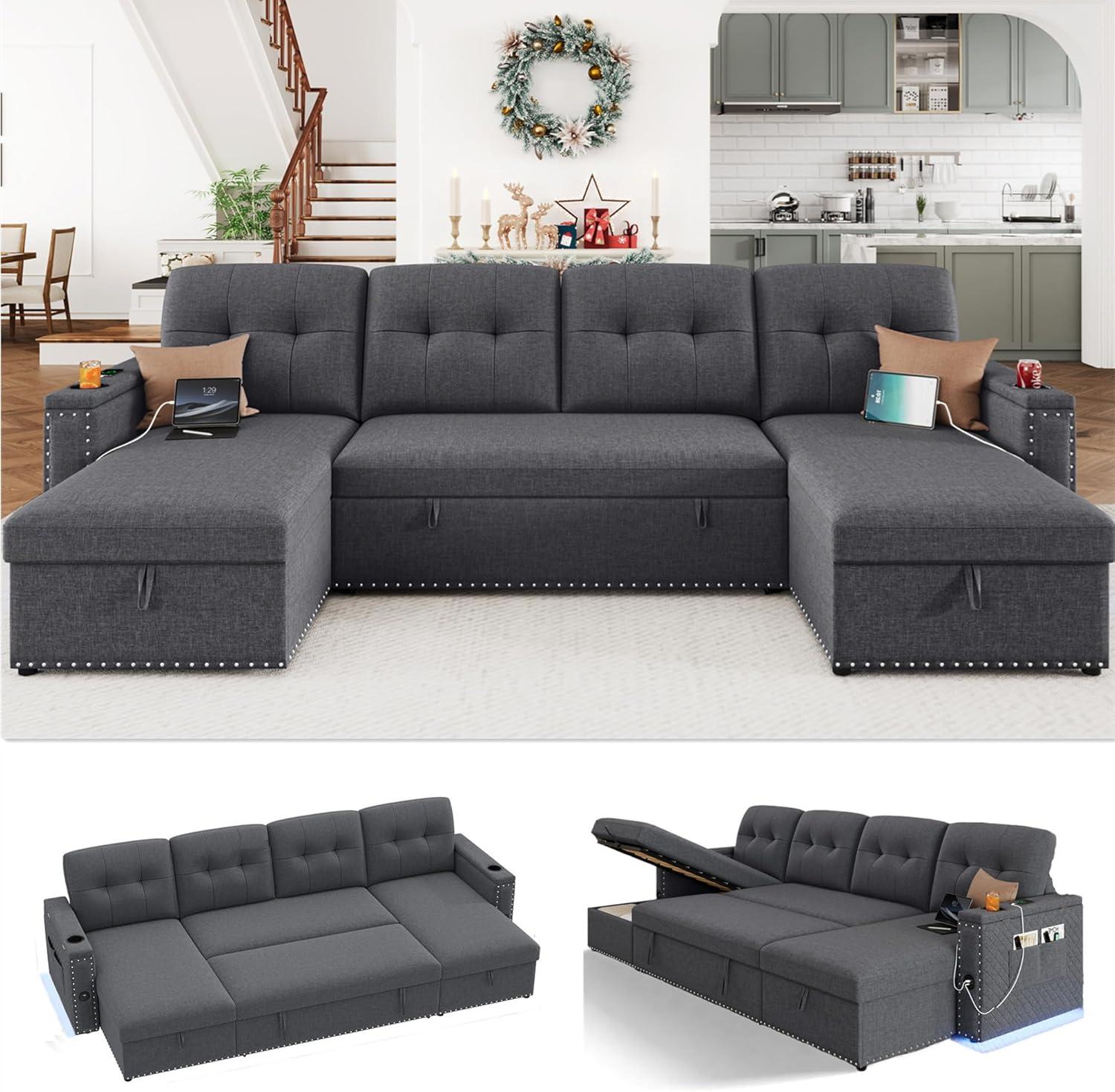 Transforming Living Spaces With The Hifit 106 U Shaped Sectional Sofa