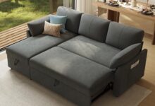 Transforming Our Space The Amerlife Sleeper Sofa With Storage