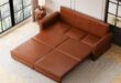 Transforming Small Spaces The 937 King Pull Out Sofa Bed Review