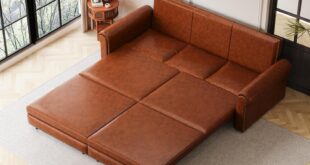 Transforming Small Spaces The 937 King Pull Out Sofa Bed Review