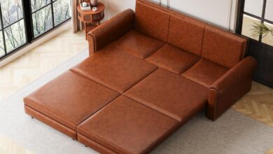 Transforming Small Spaces The 937 King Pull Out Sofa Bed Review