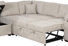 Transforming Spaces A Versatile L Shaped Sleeper Sofa Bed Review