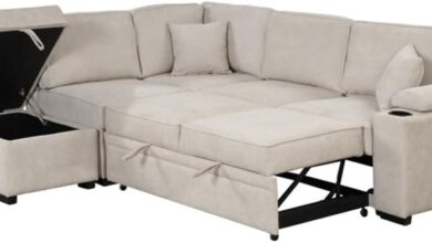 Transforming Spaces A Versatile L Shaped Sleeper Sofa Bed Review