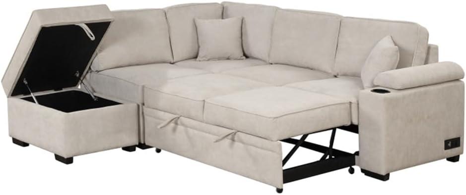 Transforming Spaces A Versatile L Shaped Sleeper Sofa Bed Review