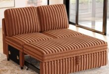 Transforming Spaces Exploring The Belffin Corduroy Sleeper Sofa