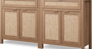 Transforming Spaces Exploring The Versatile Sicotas Rattan Sideboard Set