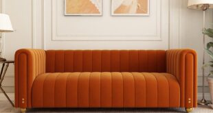 Unveiling Comfort Our Take On The 81 Orange Velvet Sofa