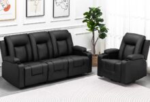 Unwinding Together Comfort And Style With Comhoma Recline Set