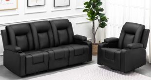 Unwinding Together Comfort And Style With Comhoma Recline Set