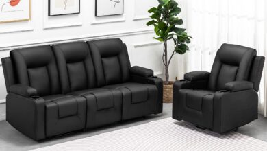 Unwinding Together Comfort And Style With Comhoma Recline Set