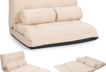 Unwinding Together Exploring The Foldable 6 Position Floor Sofa Bed