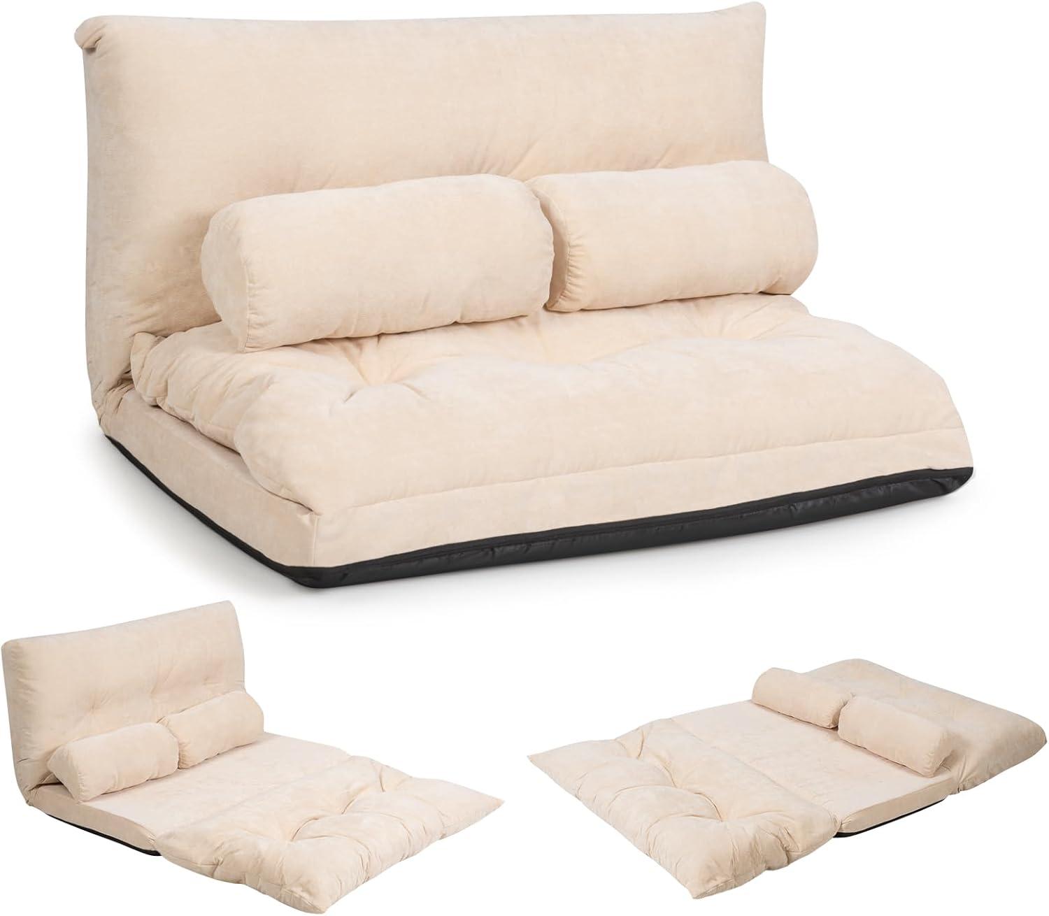 Unwinding Together Exploring The Foldable 6 Position Floor Sofa Bed