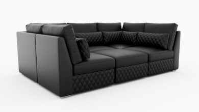 Valencia Pisa Leather U Shape Sectional Comfort Meets Craftsmanship
