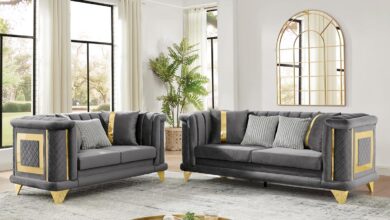 Velvet Luxury Meets Mid Century Modern A Living Room Upgrade