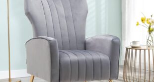 Velvet Wingback Chair With Gold Legs Style Meets Comfort