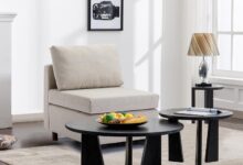 Versatile Linen Modular Sofa Stylish Comfort Meets Durability