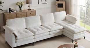 Vingli 129 Sectional Couch Comfort Meets Stylish Versatility