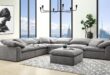 Creating Cozy Corners: A Modular Gray Linen Sectional Review