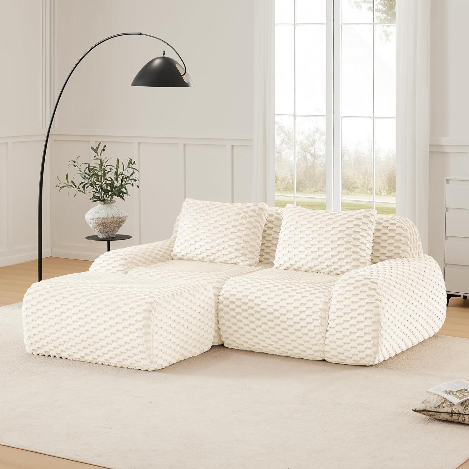 82″ Loveseat Cloud Couch: Comfort Meets Stylish Modern Living