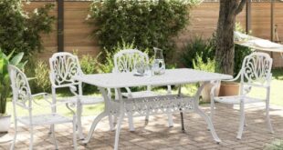 Gathering in Style: Exploring a Durable White Patio Dining Set