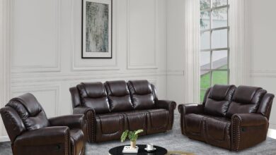 Unwinding Together: Exploring the Brown Leather Recliner Set
