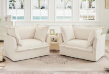 We Review Chenille Cloud Chairs: Deep-Seat Comfort