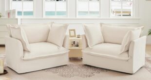 We Review Chenille Cloud Chairs: Deep-Seat Comfort