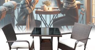 2 Seater Outdoor Bistro Table Set Balcony Setup For You